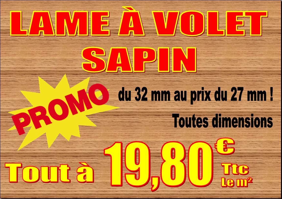 LAMES À VOLET